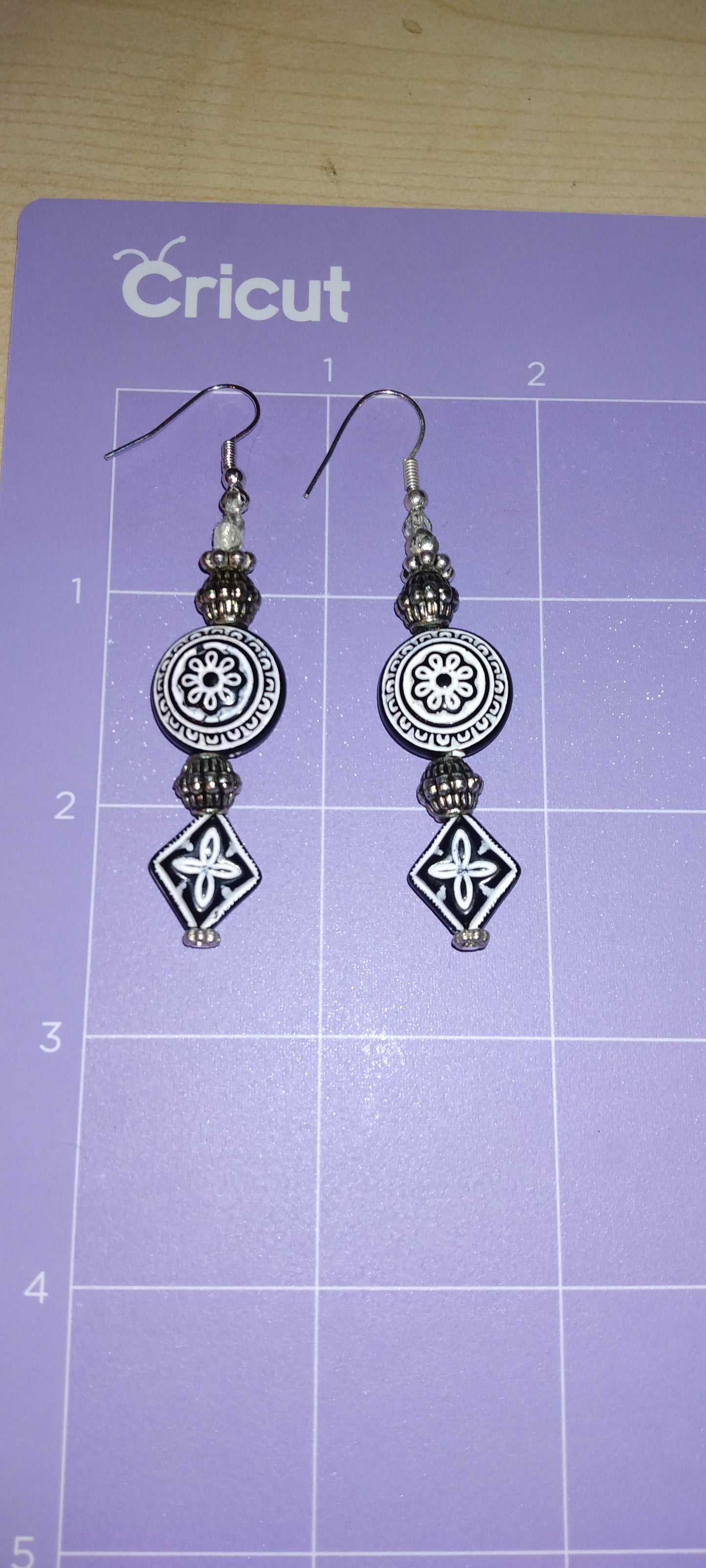 Handmade beaded earrings
