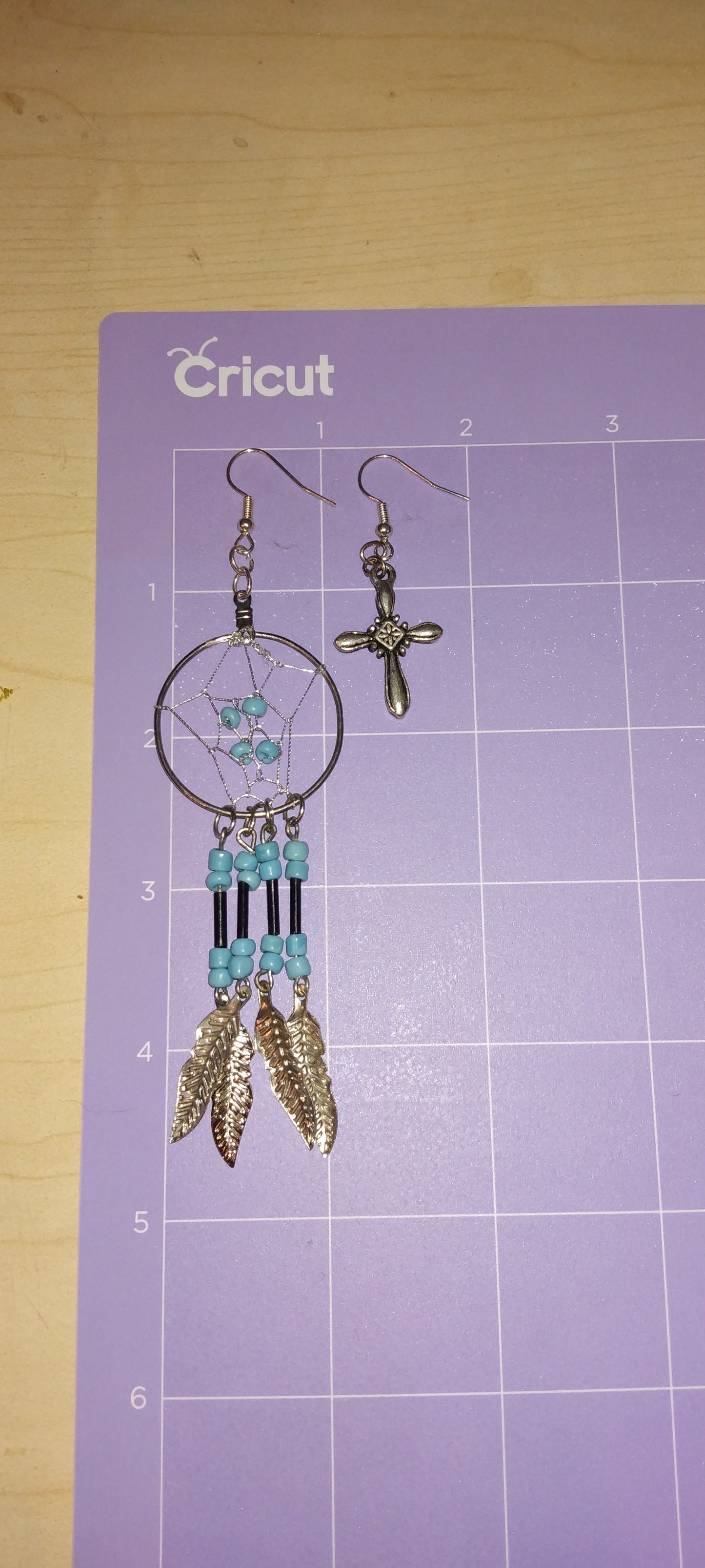 Handmade Asymmetrical earrings
