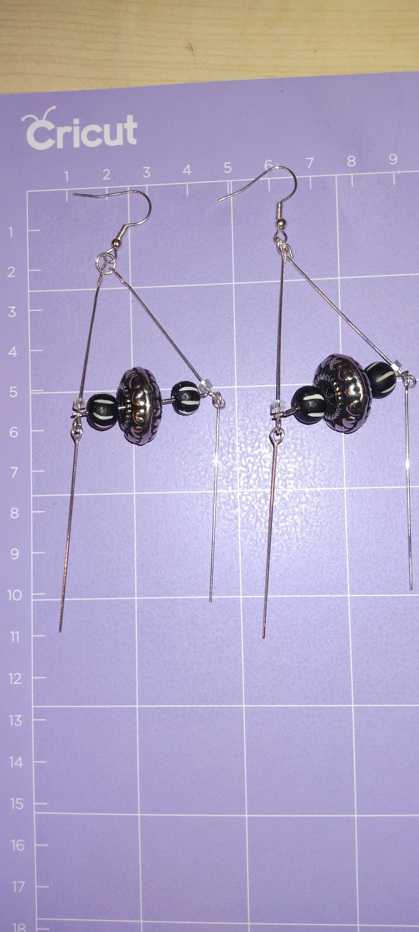 Handmade abstract earrings