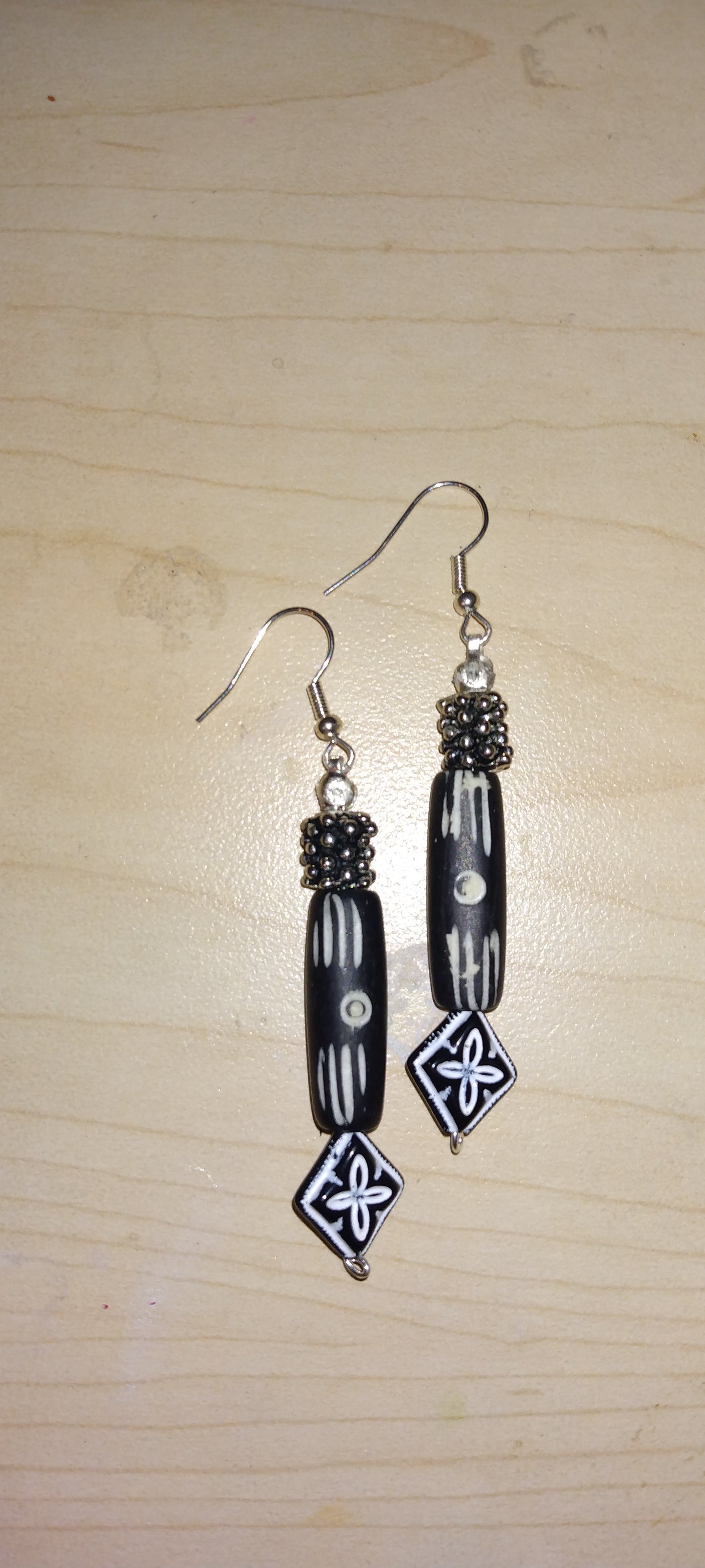 Handmade beaded earrings