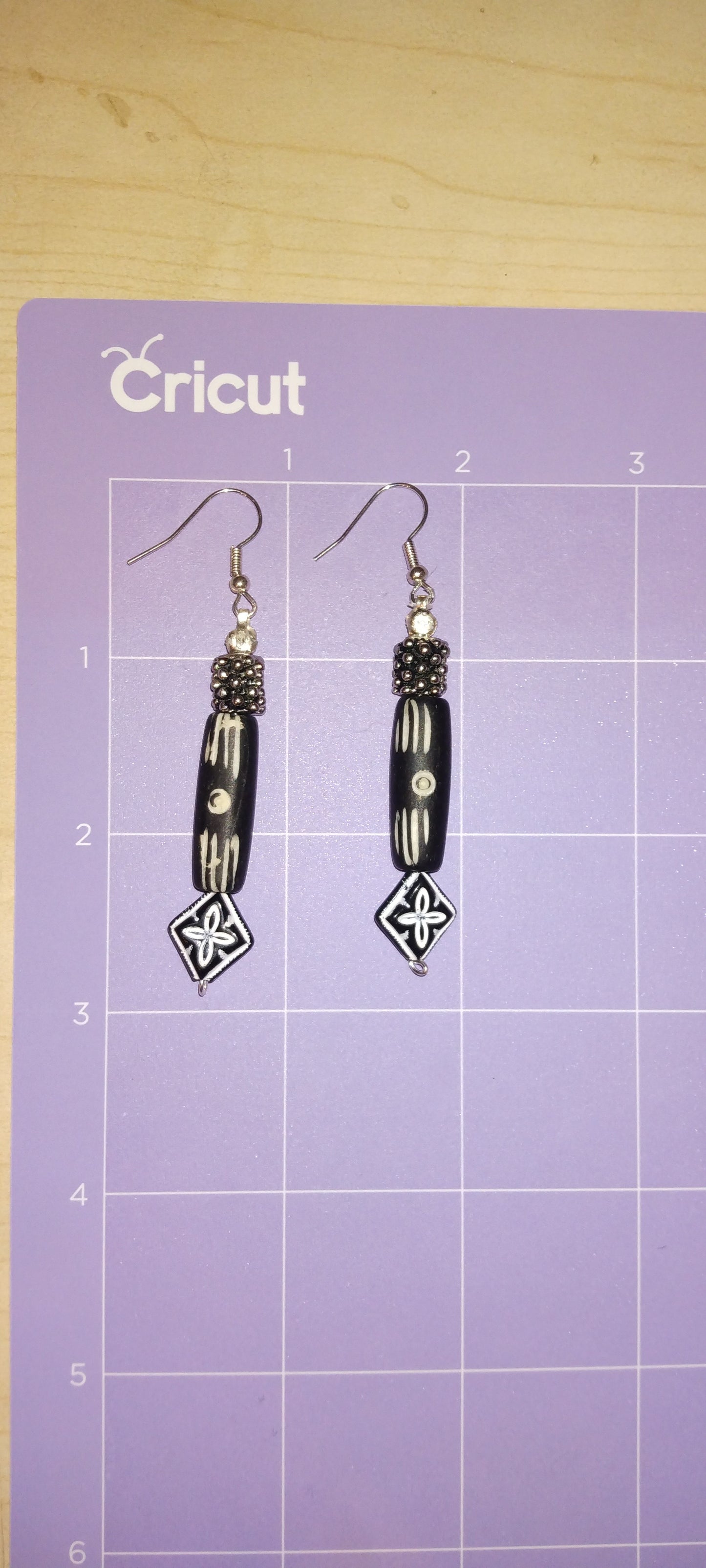 Handmade beaded earrings