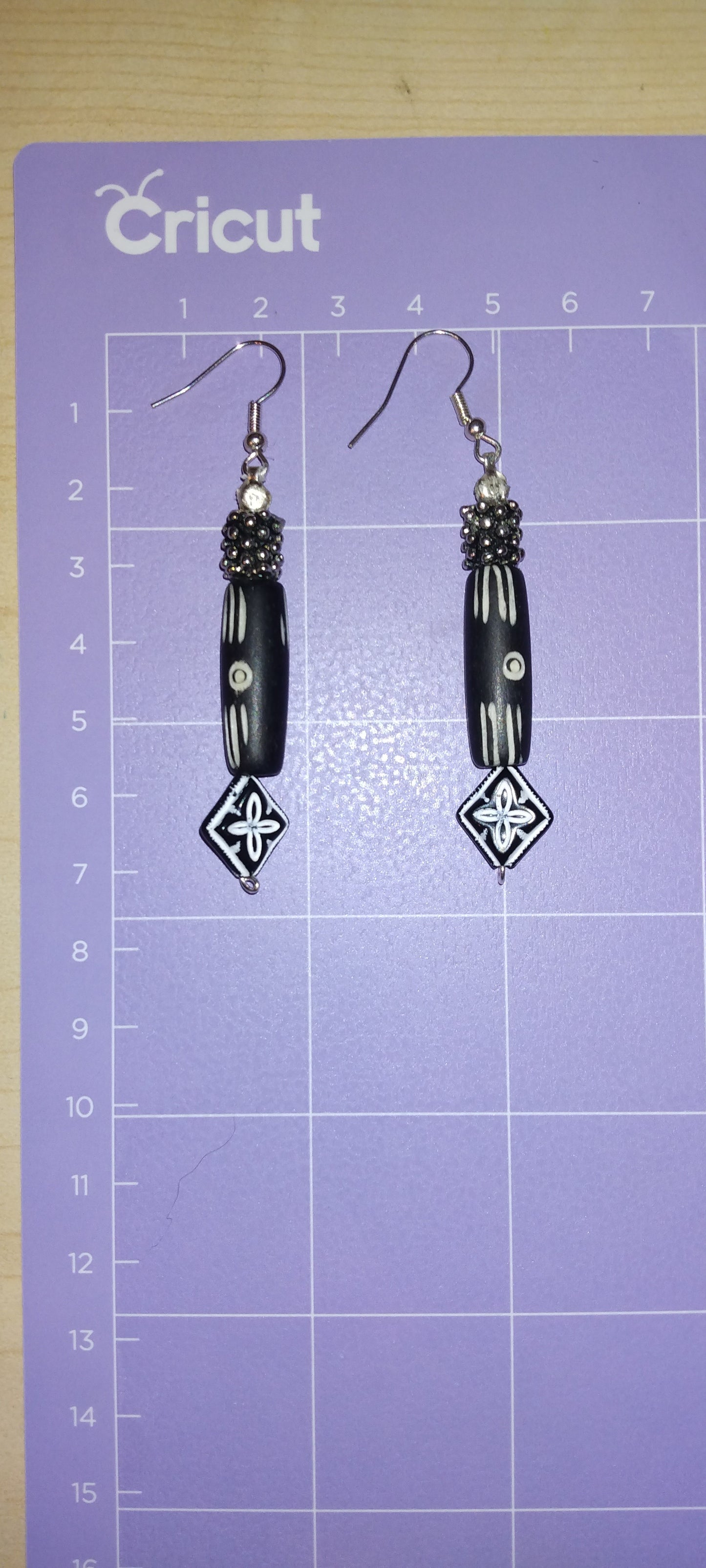 Handmade beaded earrings