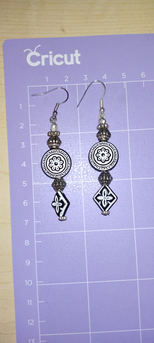 Handmade beaded earrings