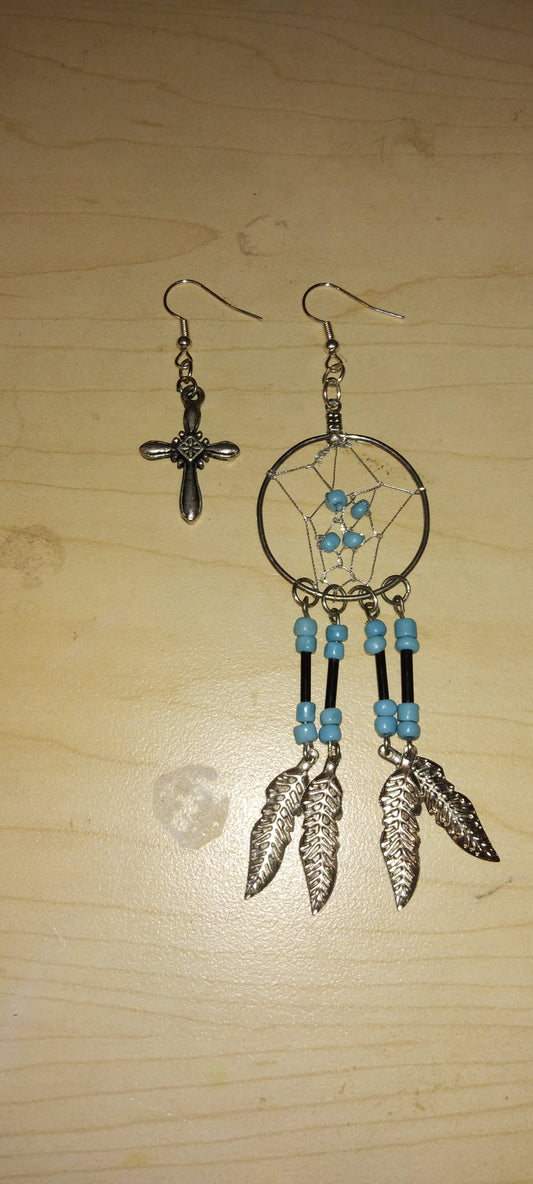 Handmade Asymmetrical earrings